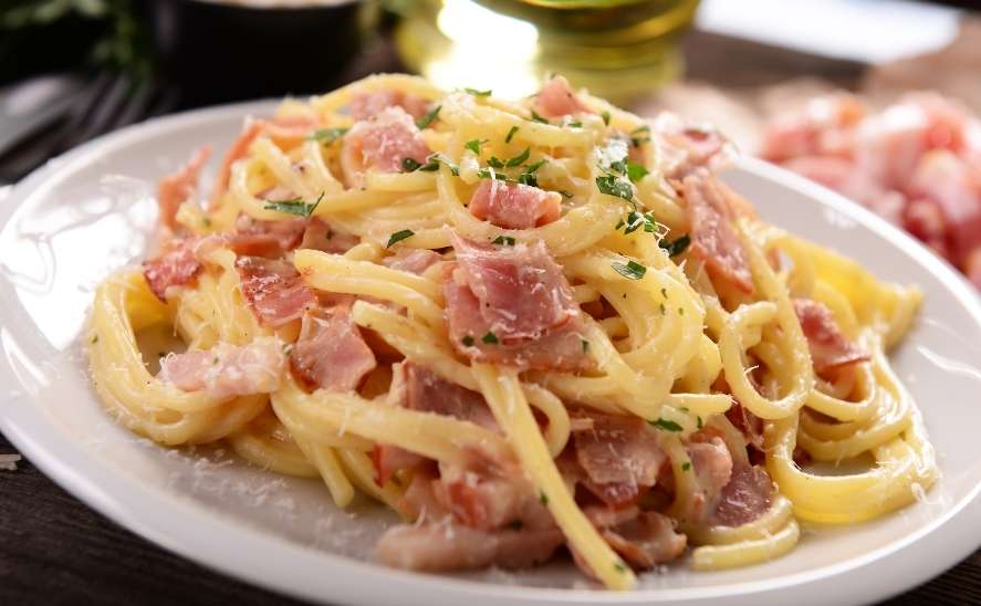 Resep Pasta Carbonara ala Menu Restoran Italia