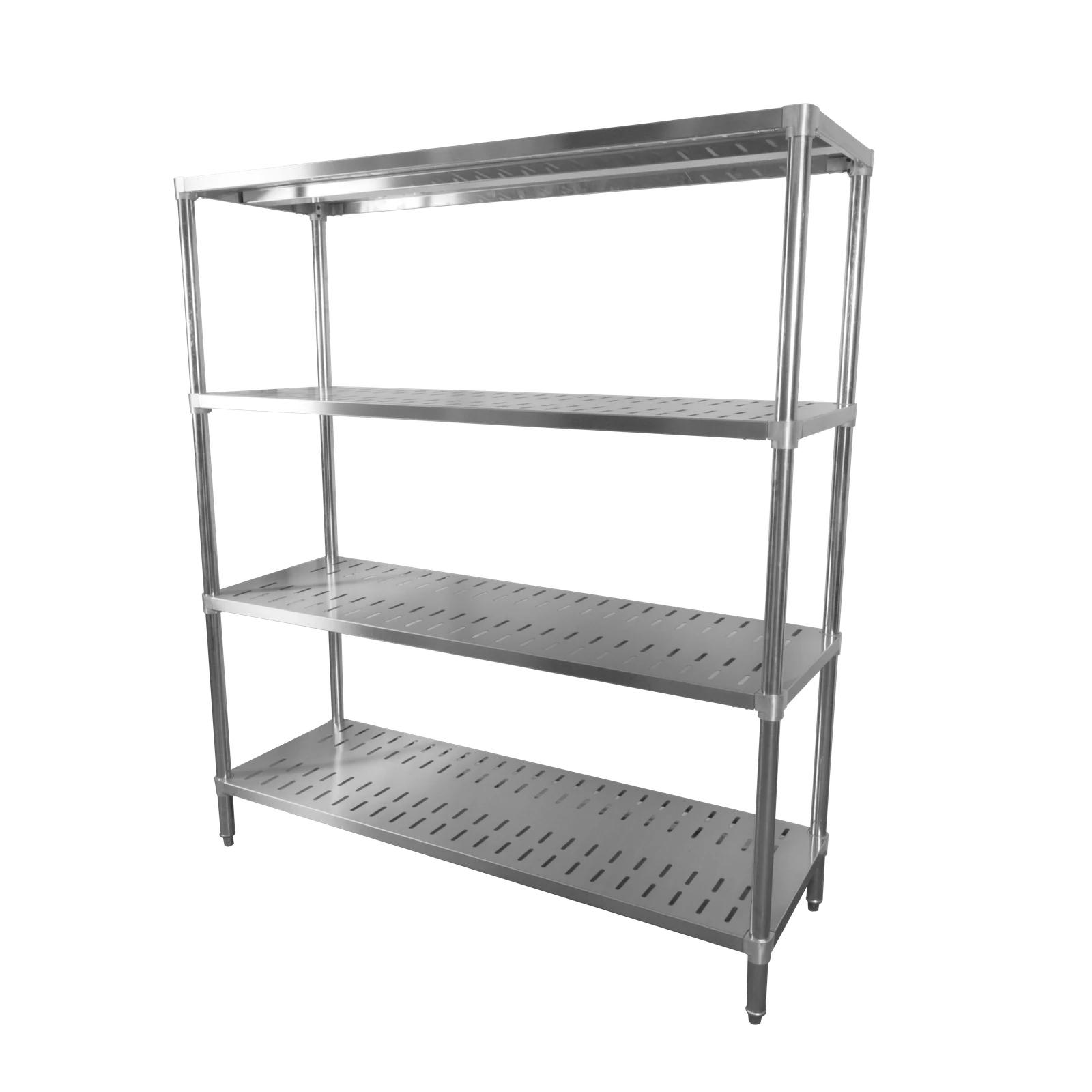 GASTRO Rack 4 tier punched shelves