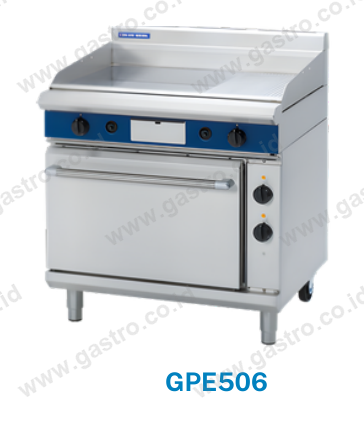 Blue Seal Moffat Gas Griddle on Electric Oven
