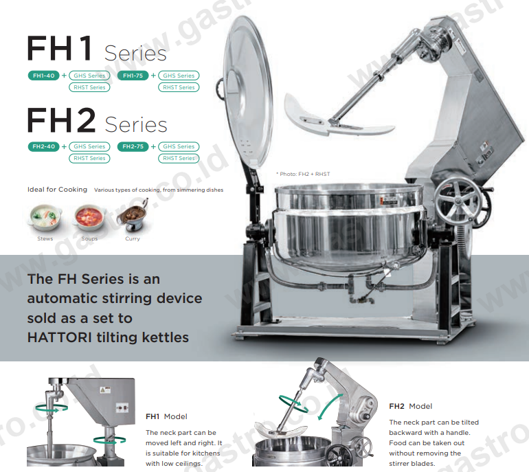 Hattori FH1 / FH2 Series Stirring Mixer