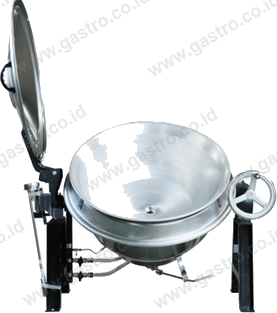 Hattori GHS Series Gas Tilting Kettle
