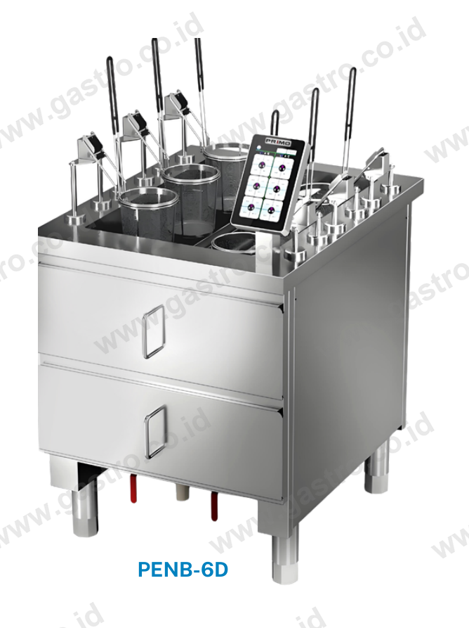 Primo Electric Autolift Noodle Boiler 6 Heads