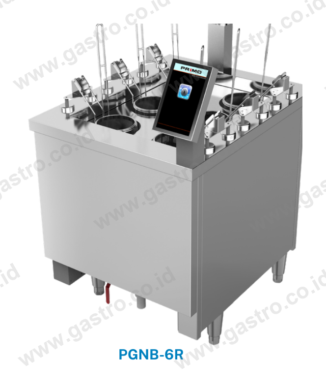 Primo Gas Autolift Noodle Boiler 6 Heads