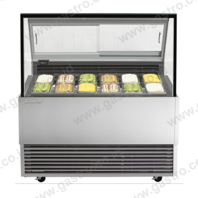 Turbo Air Gelato Showcase
