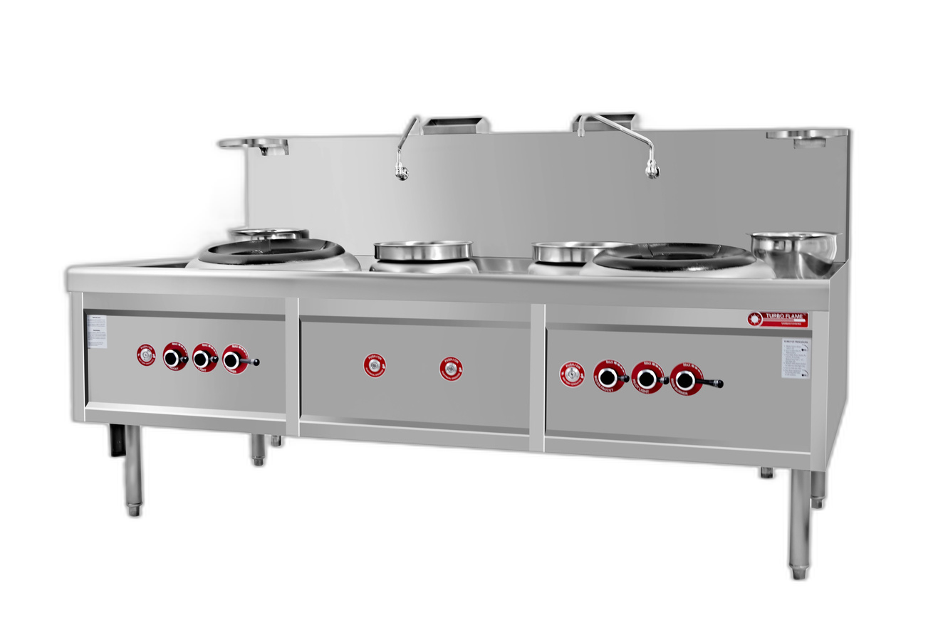 Turboflame Air Blast Kwali with Rear Pot