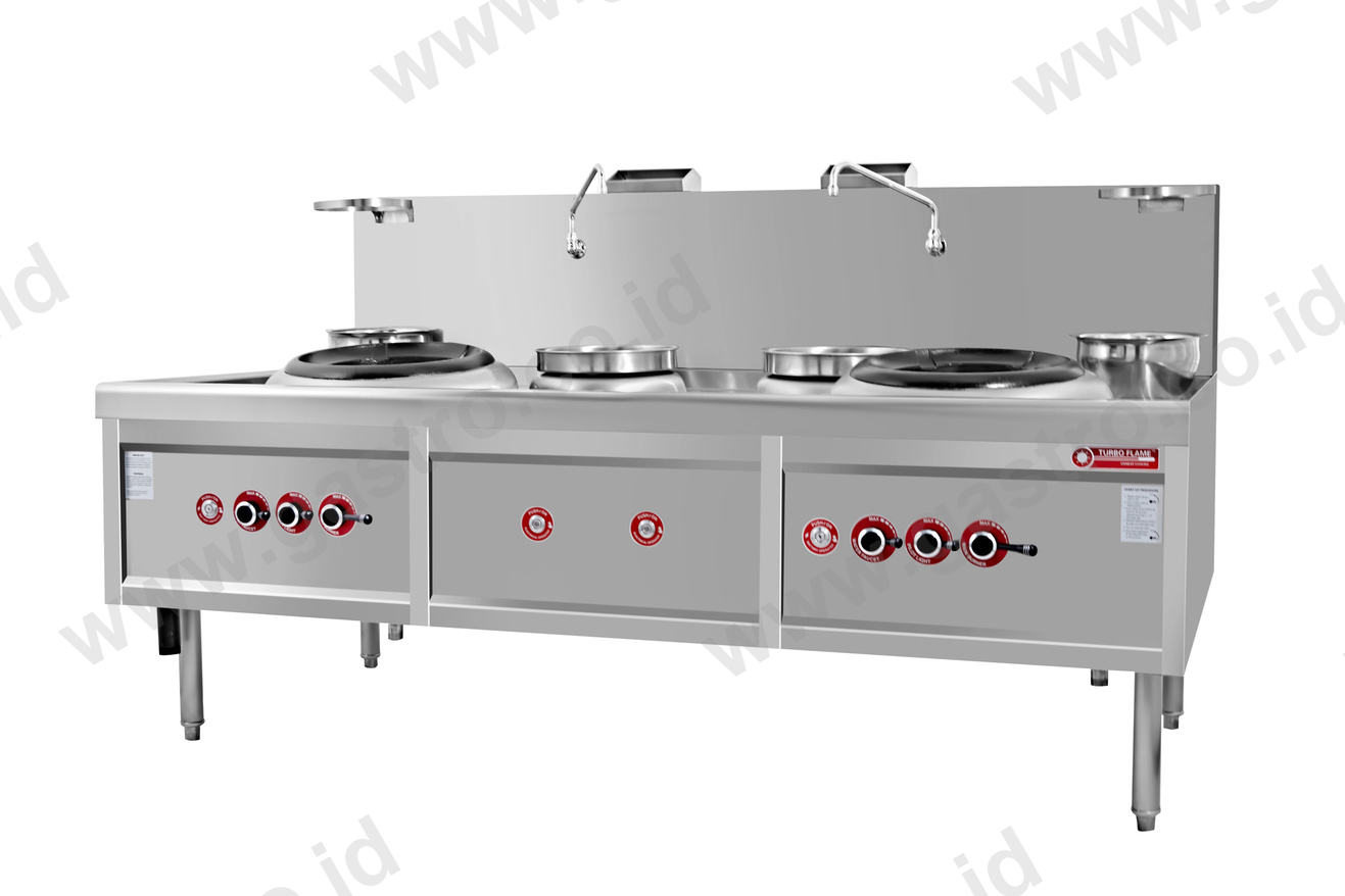Turboflame Air Blast Kwali with Rear Pot