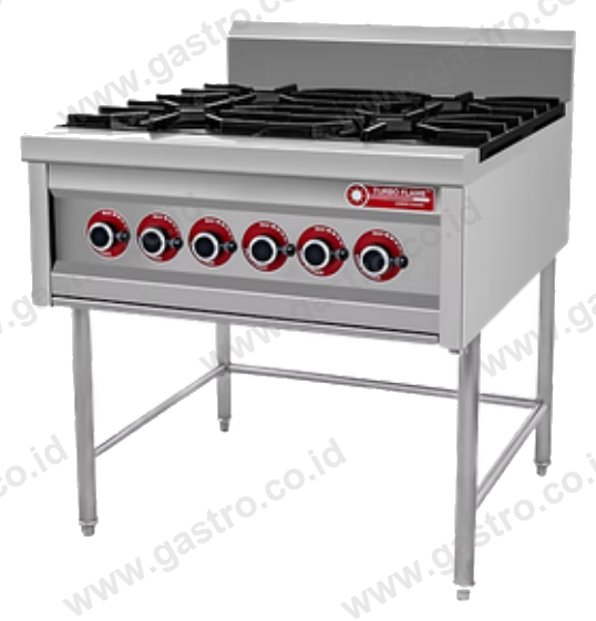 Turboflame Chinese Open Burner Range