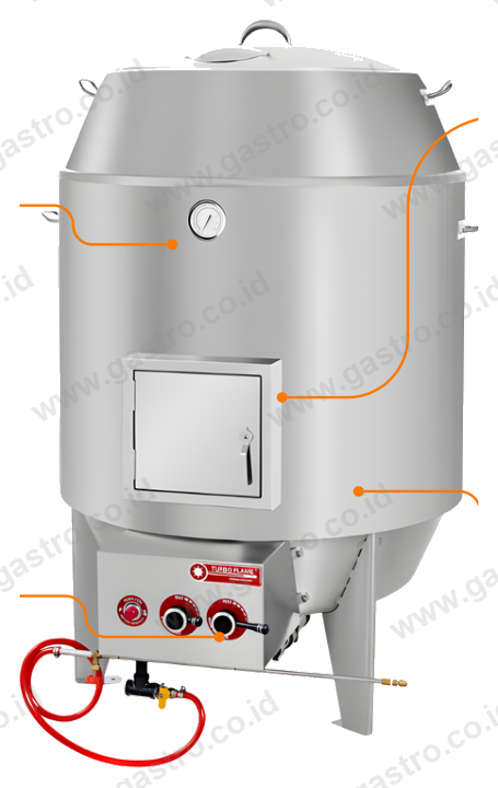 Turboflame TFS-DR Duck Roaster