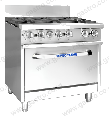 Turboflame TFCR-BO Gas Range with Oven