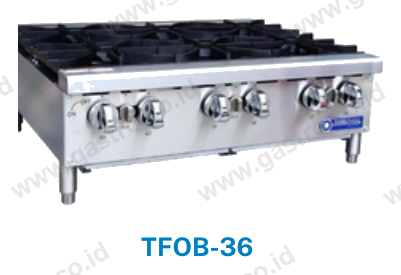 Turboflame TFOB Gas Open Burner Stove
